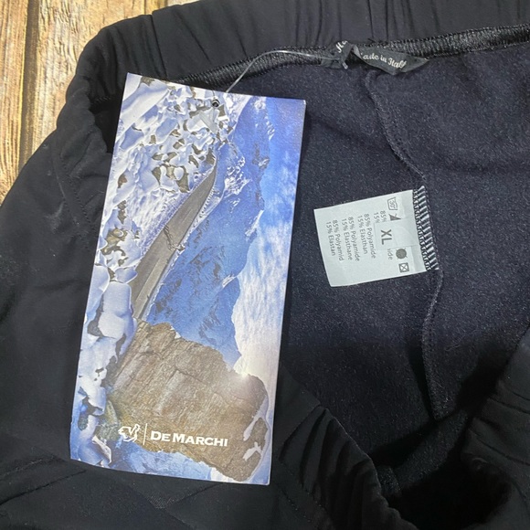 De Marchi Contour Womens Tights Black Cycling Pants New Size Xl - Picture 5 of 8